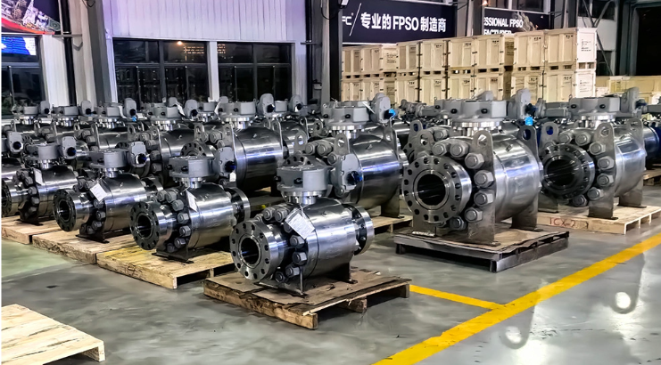 Full Bore Trunnion Ball Valve for Gas Transmission