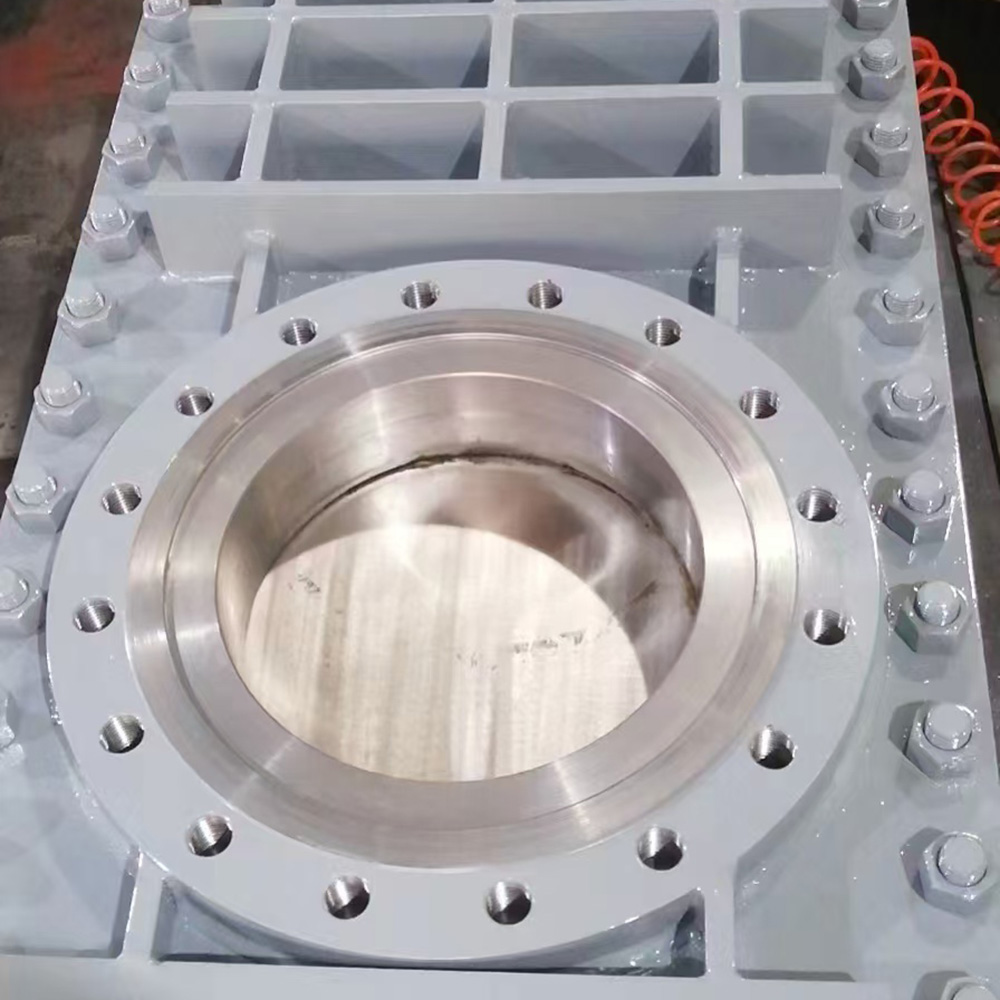 Industrial Knife Gate Valve Installation